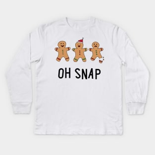 Oh Snap it's a Ginger Kids Long Sleeve T-Shirt